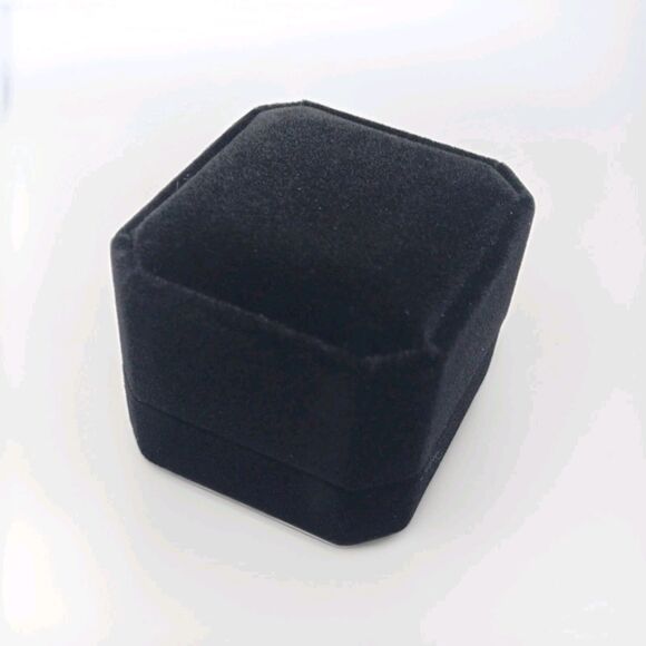 Citrine CZ October Birthstone Sterling Silver Overlay Ring Size 7 with Box Gift - Picture 7 of 7